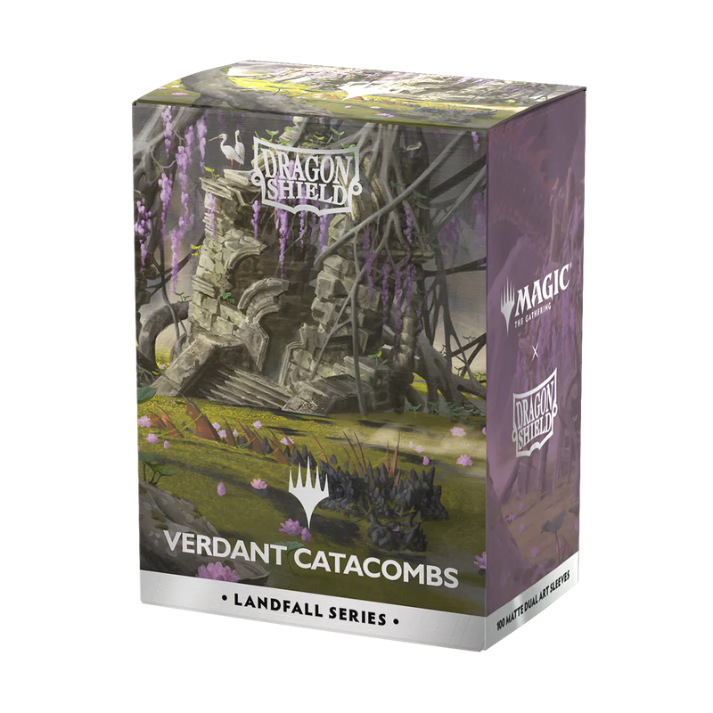 Matte Dual Art 'MTG Landfall Series - Verdant Catacomb' | Dragon Shield