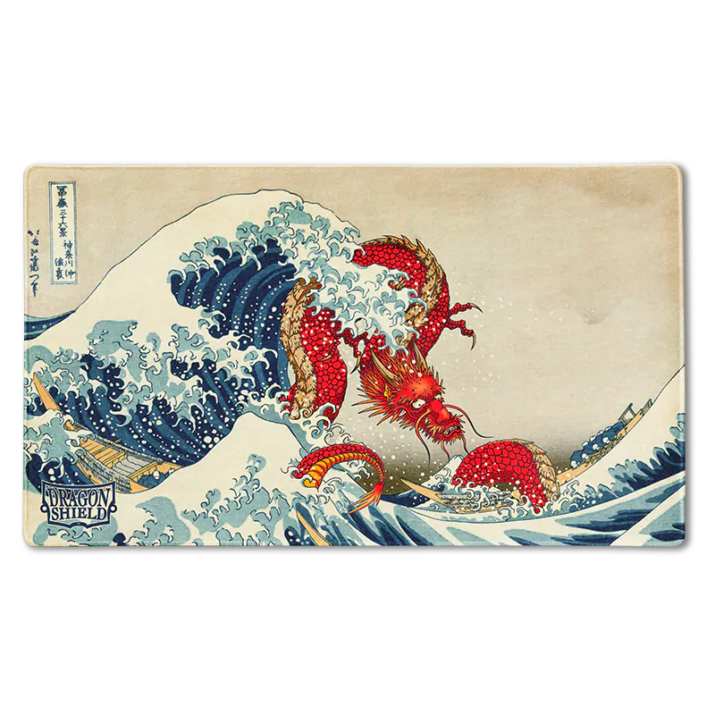'The Great Wave' Playmat & Tube | Dragon Shield