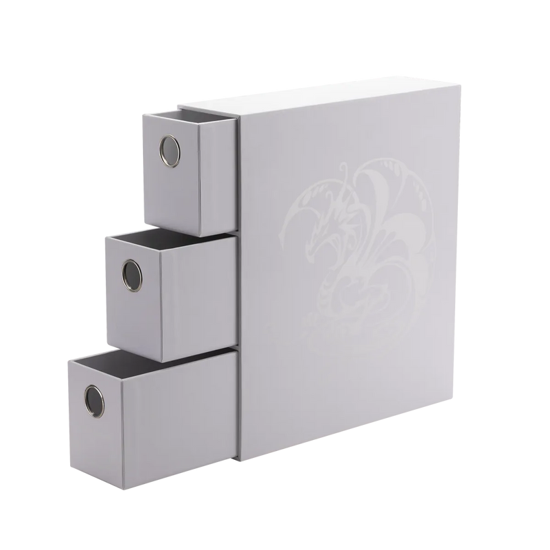 Fortress Card Drawers (White) | Dragon Shield