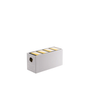 Fortress Card Drawers - Vertical - 2 (White) | Dragon Shield