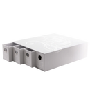 Fortress Card Drawers - Horizontal - 4 (White) | Dragon Shield
