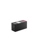 Fortress Card Drawers - Vertical - 2 (Black) | Dragon Shield