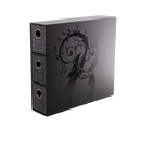Fortress Card Drawers - Vertical - 3XL (Black) | Dragon Shield