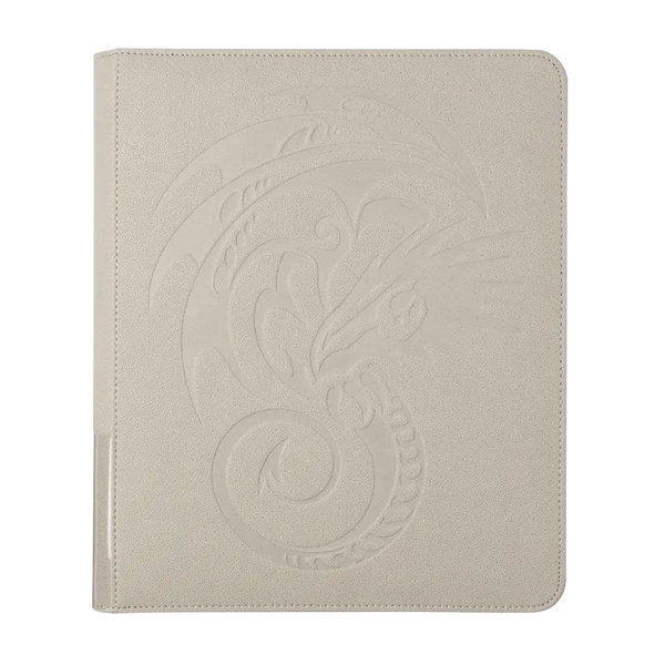 Card Codex Zipster Regular - Ashen White | Dragon Shield