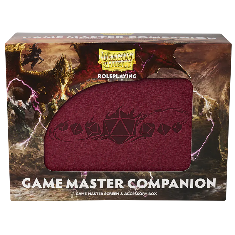 Game Master Companion (Blood Red) | Dragon Shield
