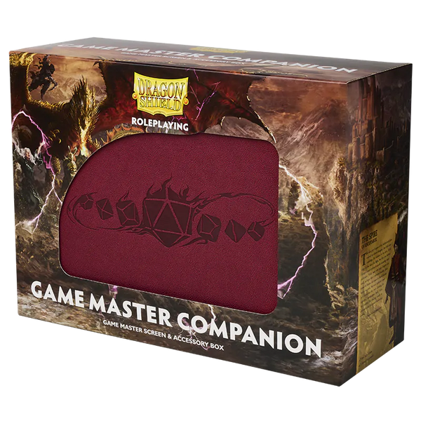 Game Master Companion (Blood Red) | Dragon Shield
