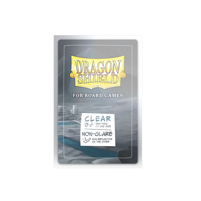 Clear/Non-Glare European Standard Sleeves for Board Games