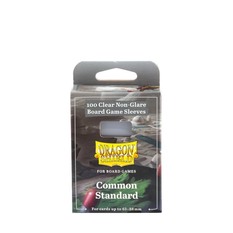 Clear/Non-Glare Common Standard Sleeves for Board Games