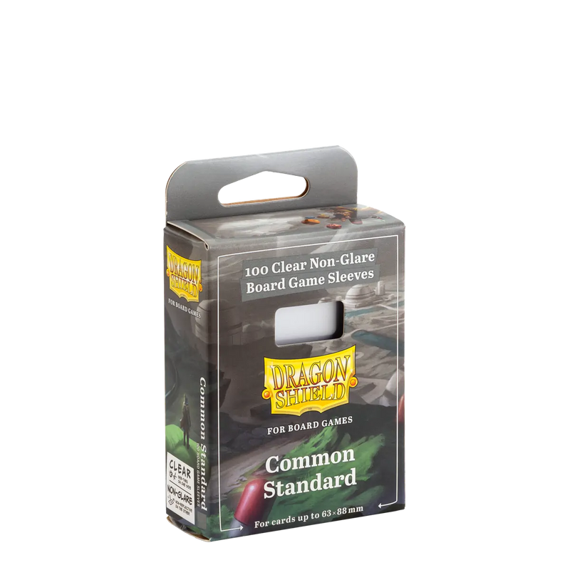 Clear/Non-Glare Common Standard Sleeves for Board Games