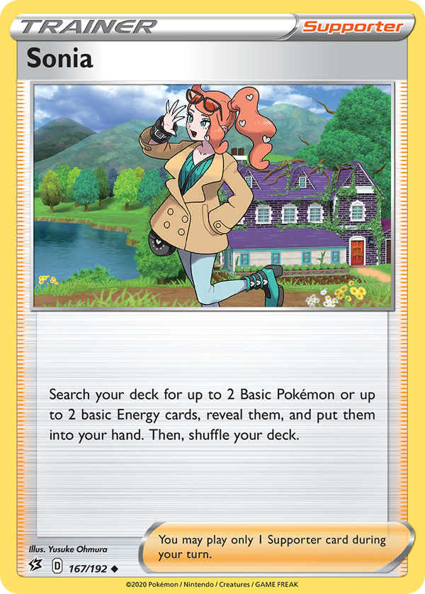 Sonia (167/192) [Sword & Shield: Rebel Clash]