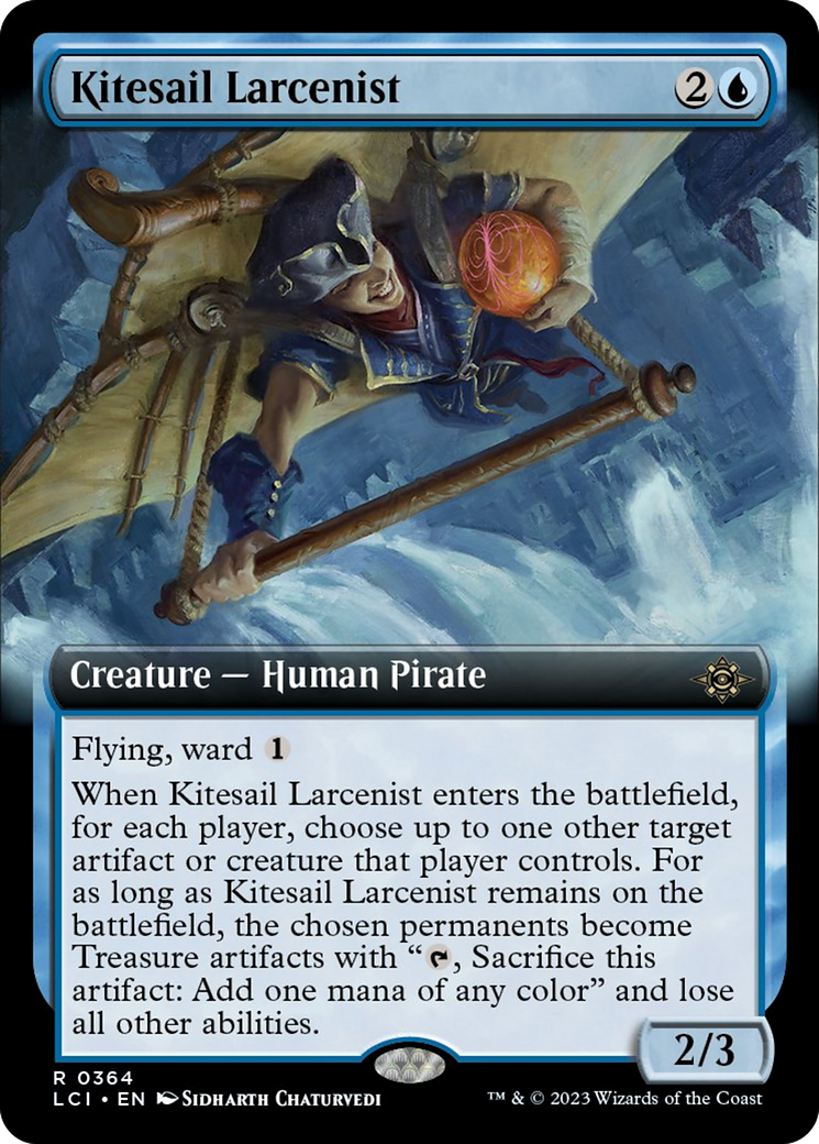 Kitesail Larcenist (Extended Art) [The Lost Caverns of Ixalan]