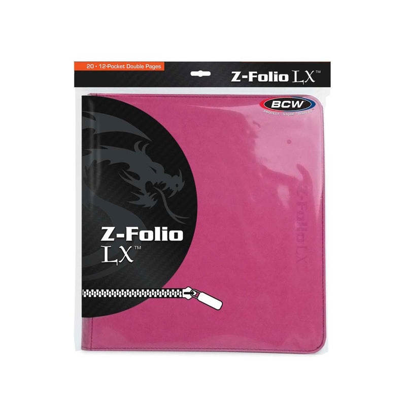 Z-Folio 12-Pocket LX Album (Pink) | BCW