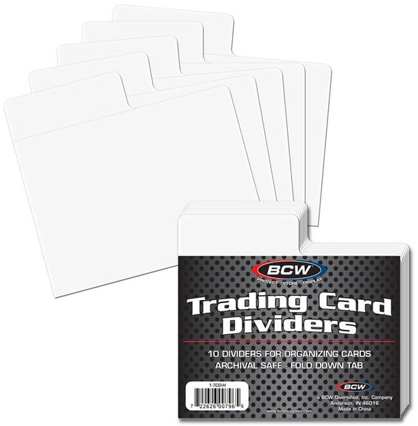 Trading Card Dividers - Horizontal | BCW