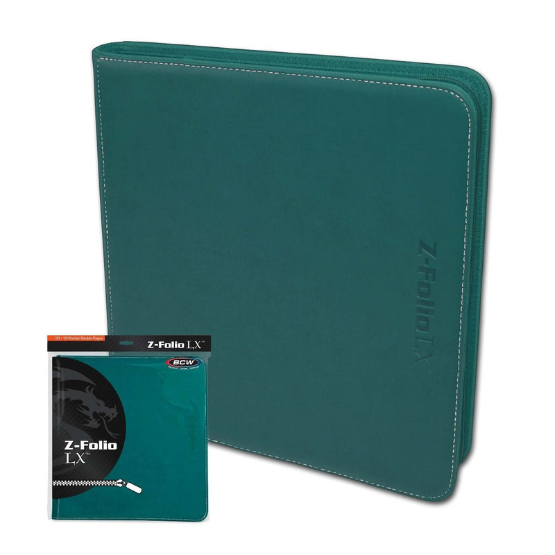 Z-Folio 12-Pocket LX Album (Teal) | BCW