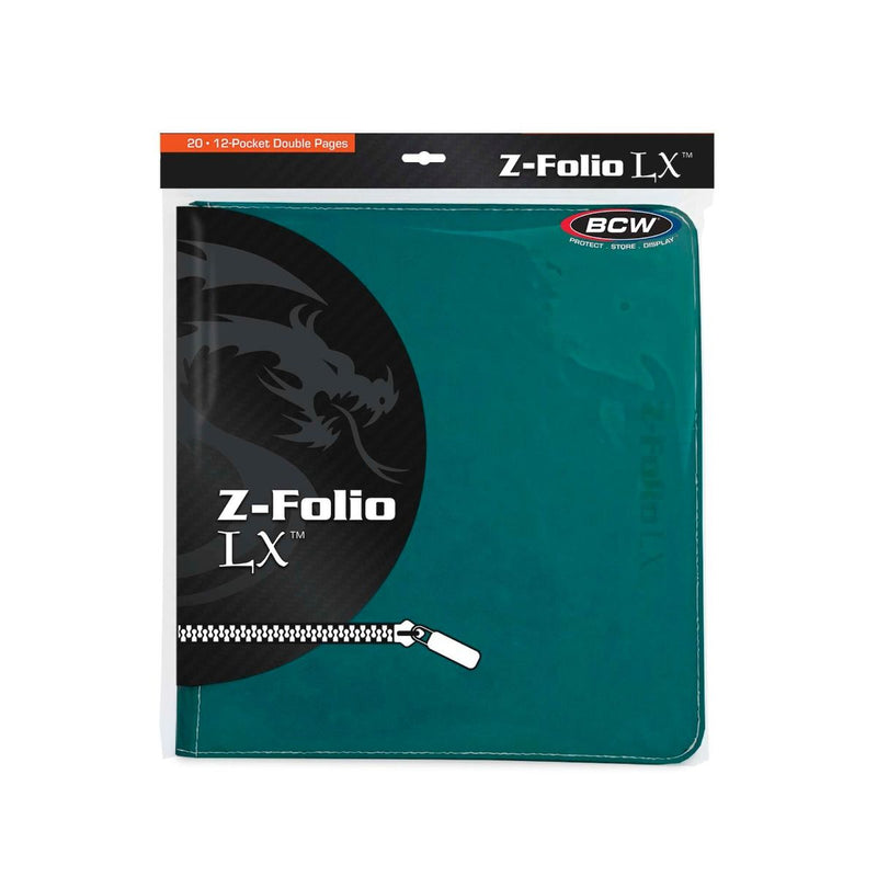 Z-Folio 12-Pocket LX Album (Teal) | BCW