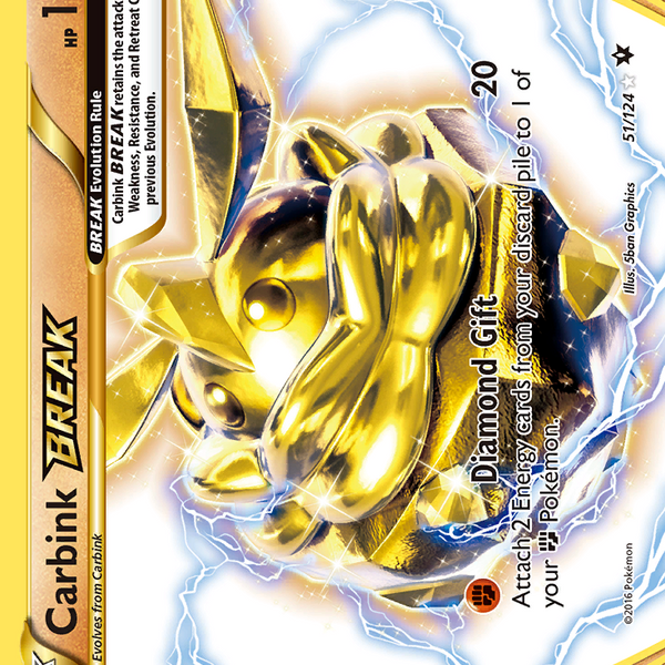 carbink break pokemon card value Carbink BREAK (51/124) [XY: Fates Collide]
