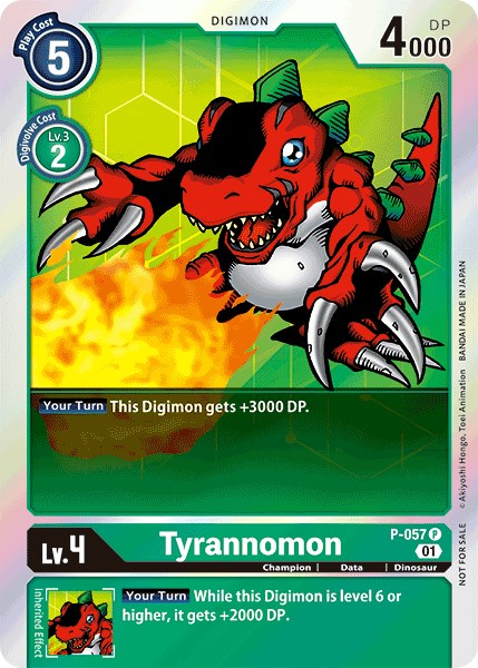 Tyrannomon [P-057] (Official Tournament Pack Vol.4) [Promotional Cards]
