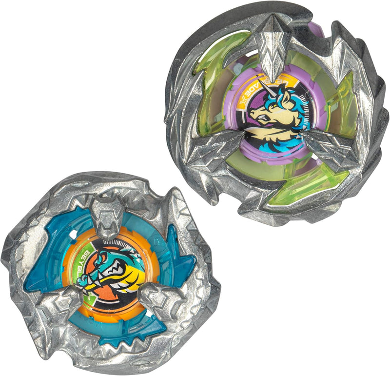 Bite Croc 3-60LF & Sting Unicorn 4-60P Top Dual Pack | Beyblade X (Hasbro)