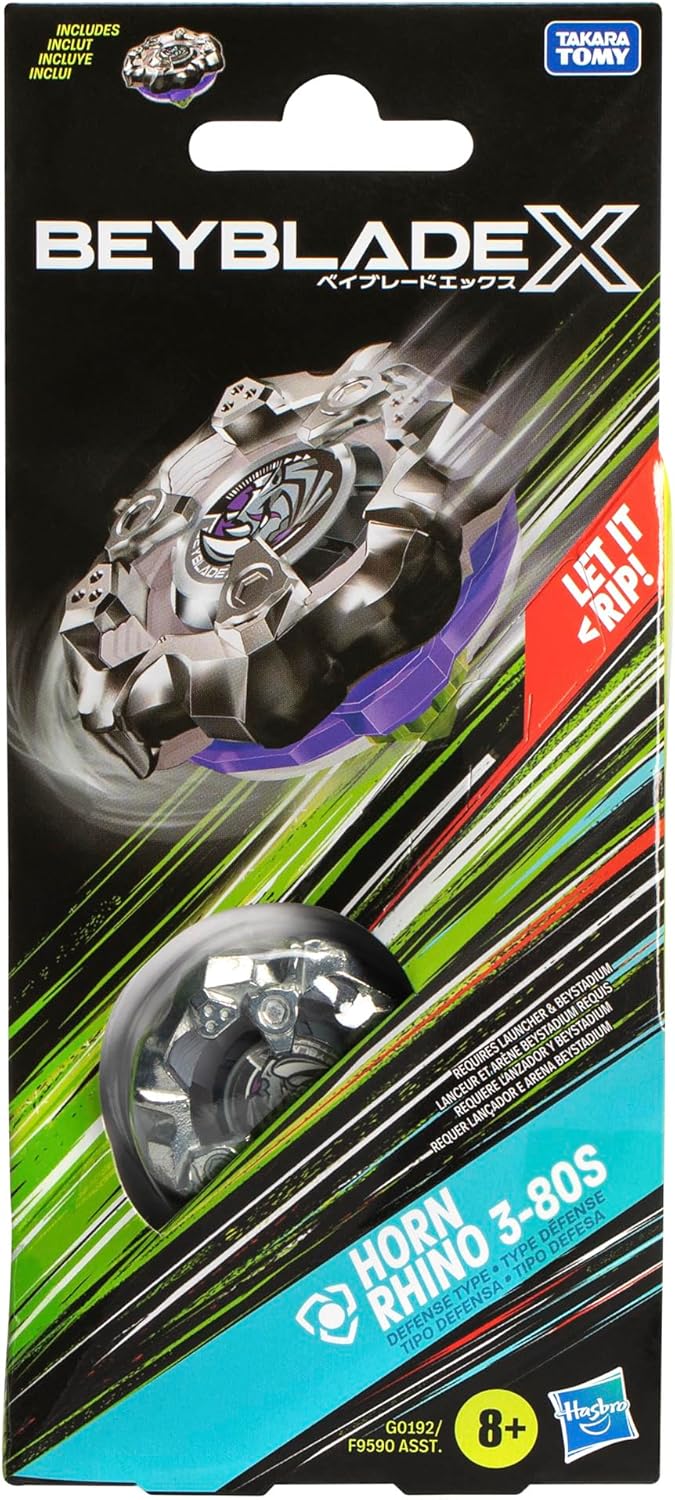 Horn Rhino 3-80S Booster | Beyblade X (Hasbro)