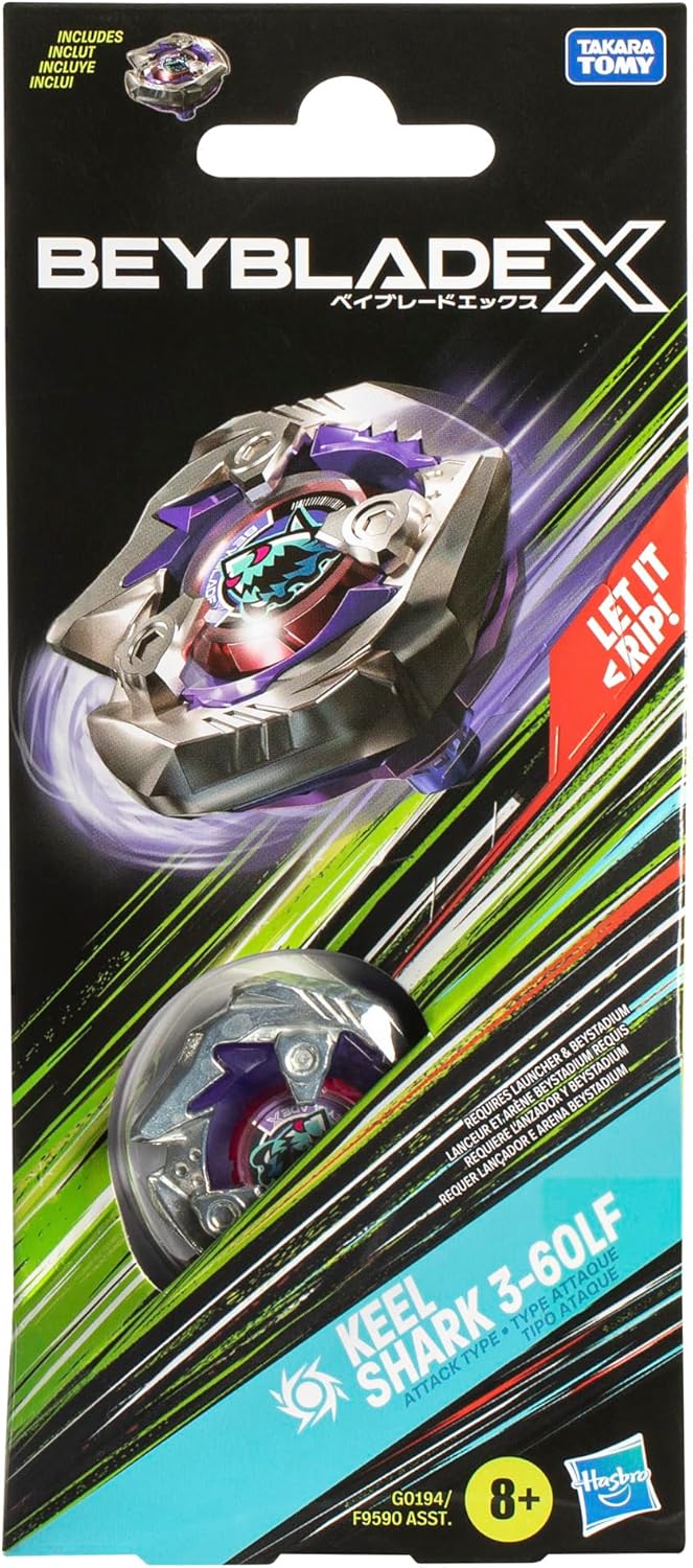 Keel Shark 3-60LF Booster | Beyblade X (Hasbro)