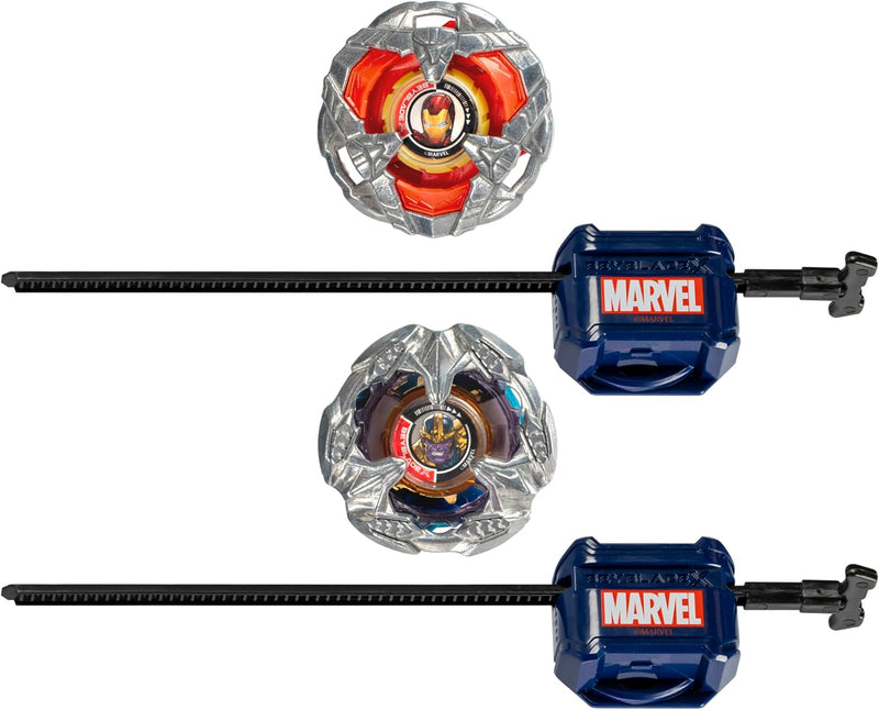 Iron Man 4-80B vs. Thanos 4-60B | Beyblade X (Hasbro)