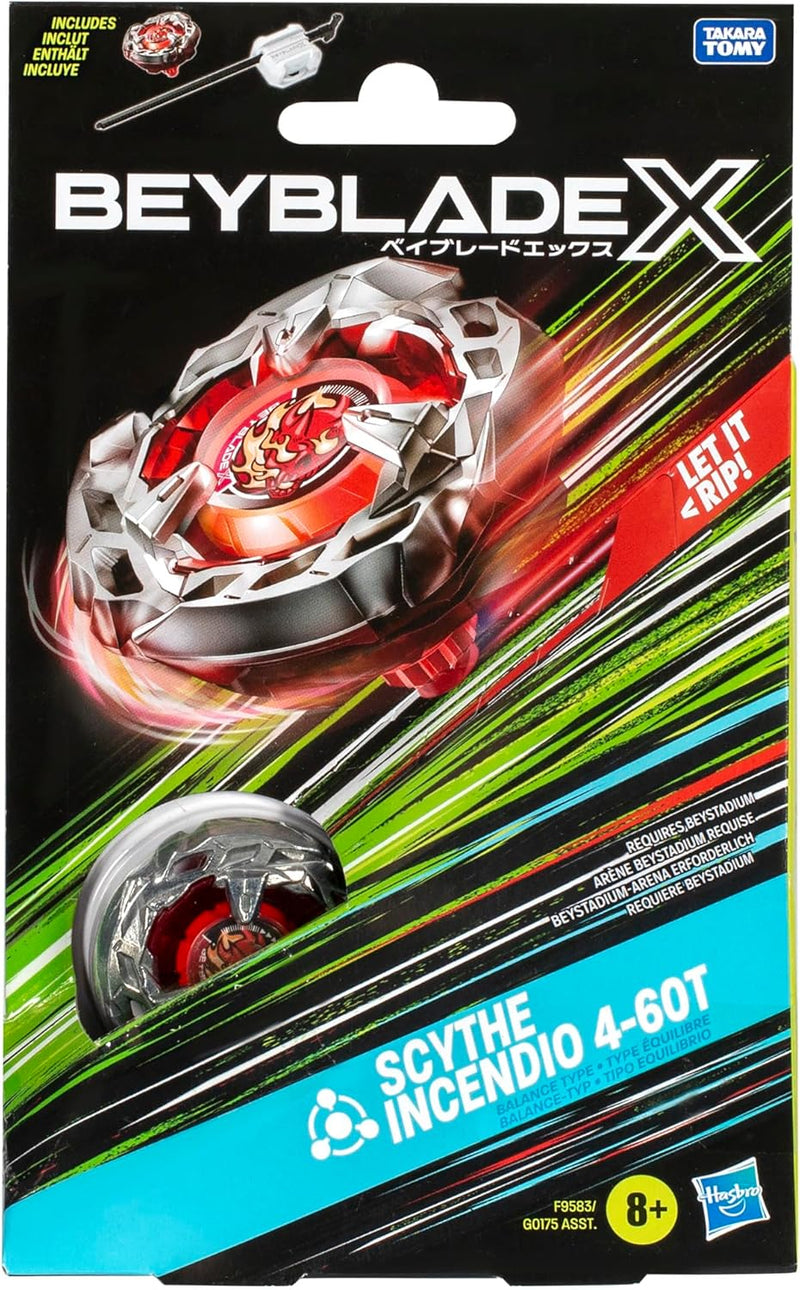 Scythe Incendio 4-60T Starter Pack | Beyblade X (Hasbro)