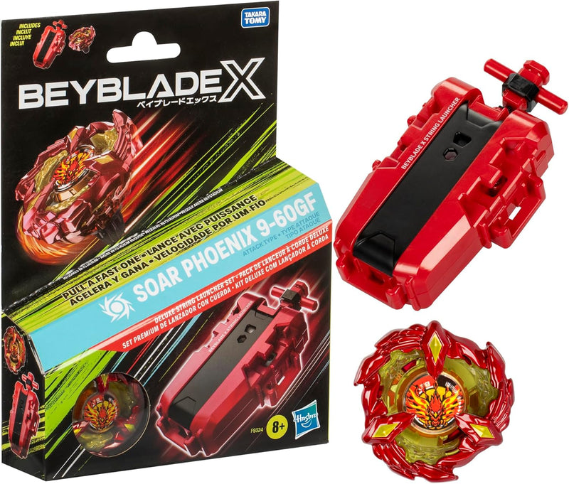 Soar Phoenix 9-60GF Deluxe Launcher Set | Beyblade X (Hasbro)