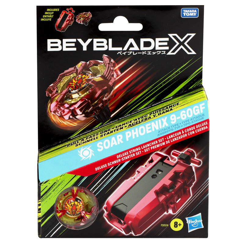 Soar Phoenix 9-60GF Deluxe Launcher Set | Beyblade X (Hasbro)