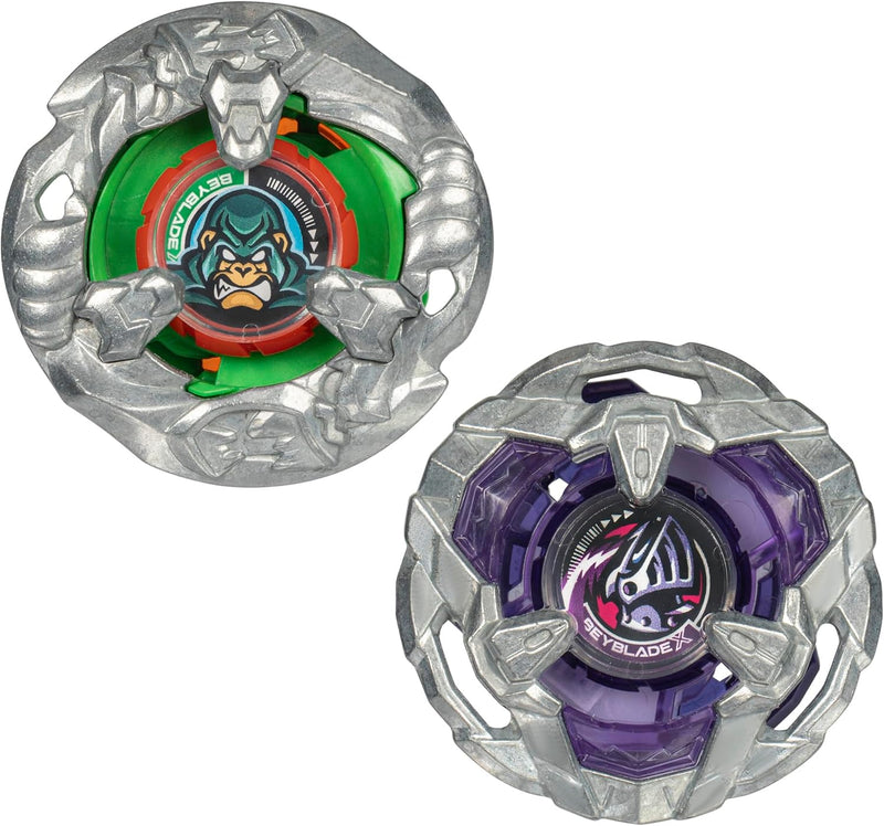 Yell Kong 3-60GB & Helm Knight 5-80T Top Dual Pack | Beyblade X (Hasbro)