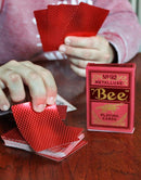 Bicycle Bee Red Metalluxe Playing Cards