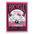 Bicycle Hello Kitty Black & Pink Playing Cards