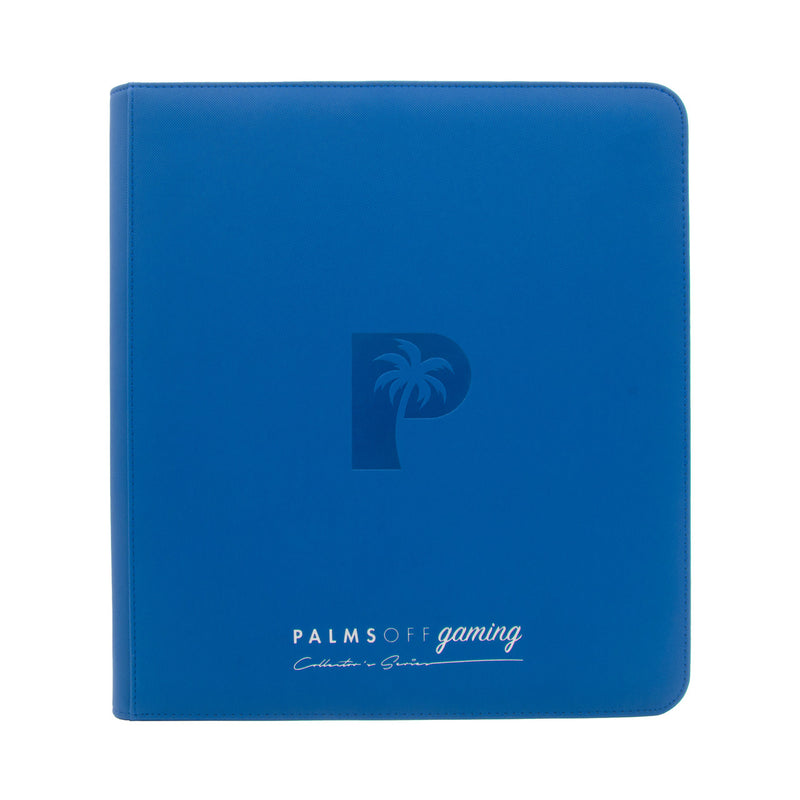 Collector's Series 12 Pocket Zip Binder (Blue) | Palms Off