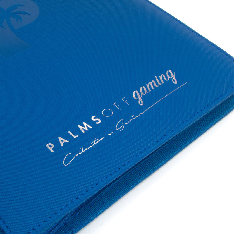 Collector's Series 9 Pocket Zip Binder (Blue) | Palms Off
