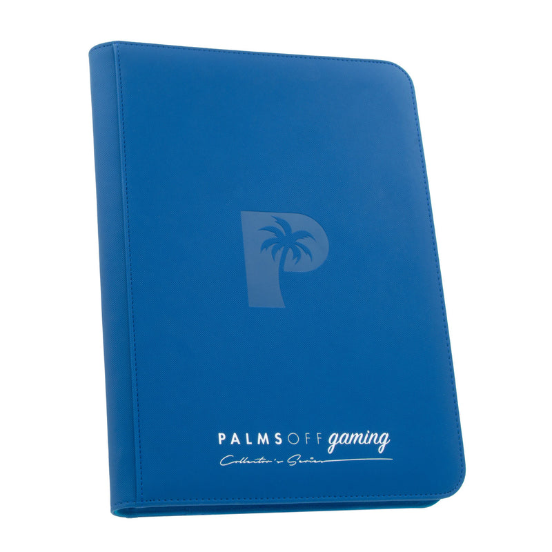 Collector's Series 9 Pocket Zip Binder (Blue) | Palms Off