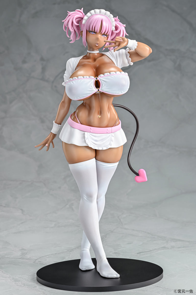 Black Gal Maid Succubus Cocoa Pink Ver. | 1/6 Scale Figure