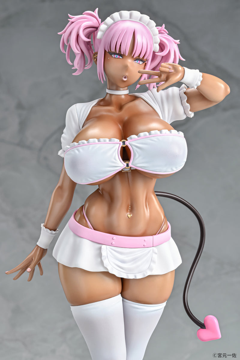 Black Gal Maid Succubus Cocoa Pink Ver. | 1/6 Scale Figure