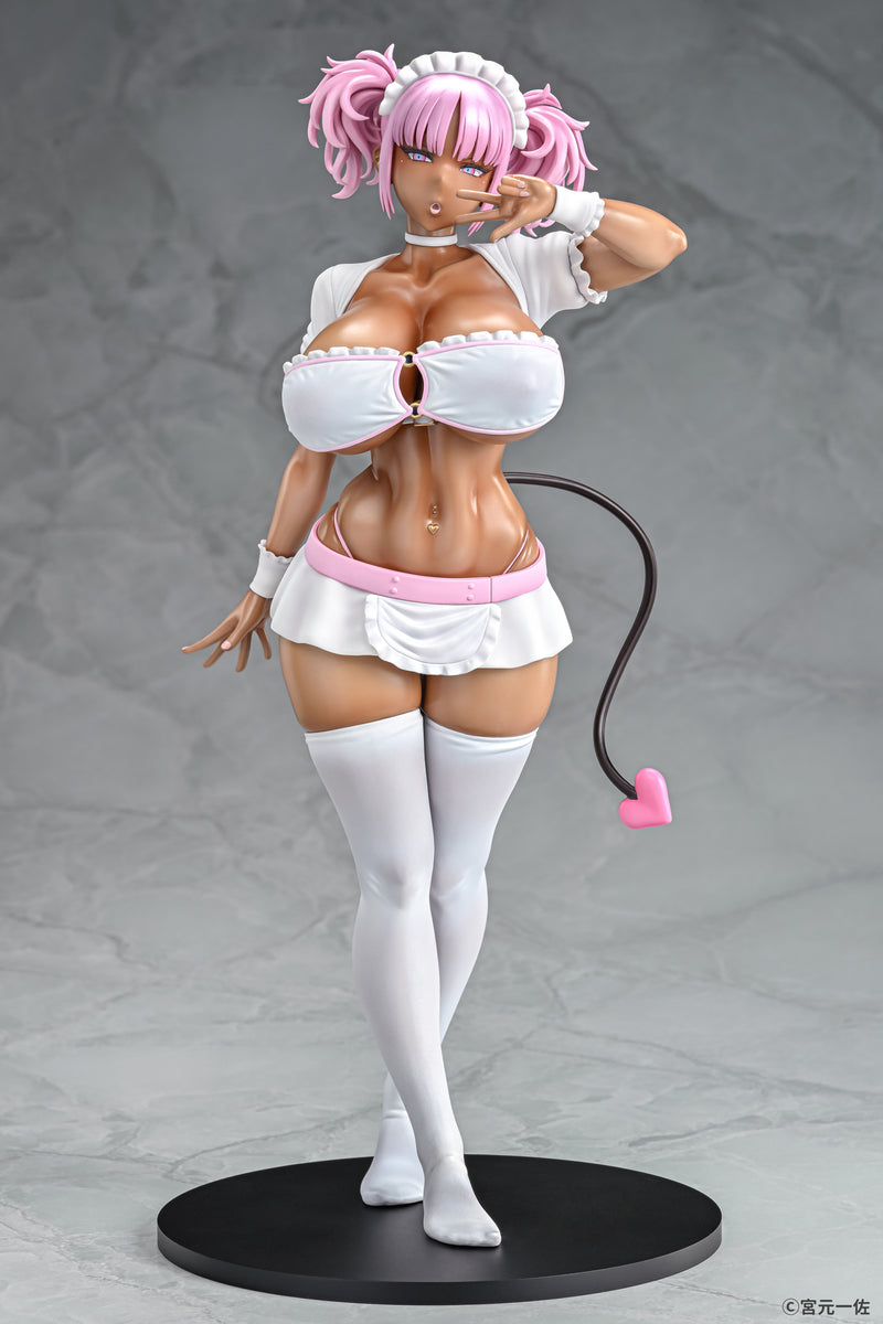 Black Gal Maid Succubus Cocoa Pink Ver. | 1/6 Scale Figure