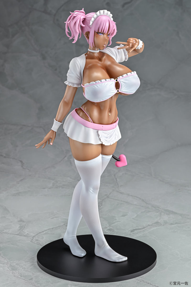 Black Gal Maid Succubus Cocoa Pink Ver. | 1/6 Scale Figure