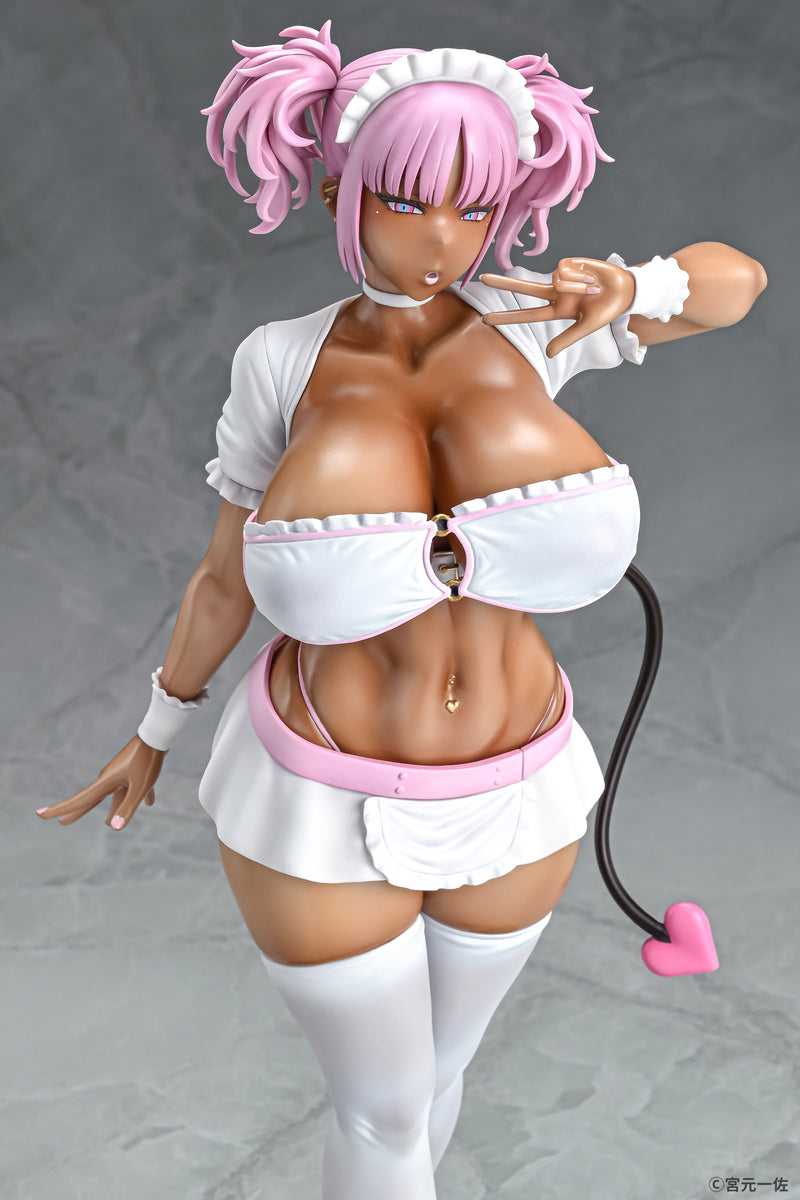 Black Gal Maid Succubus Cocoa Pink Ver. | 1/6 Scale Figure