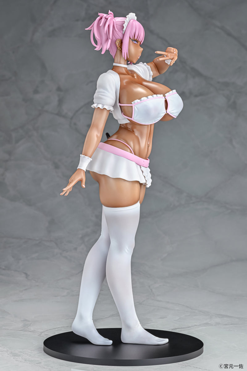 Black Gal Maid Succubus Cocoa Pink Ver. | 1/6 Scale Figure