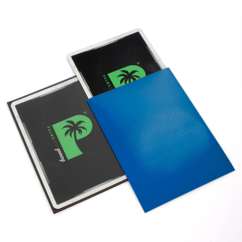 Blackout Deck Sleeves Standard (Blue) | Palms Off