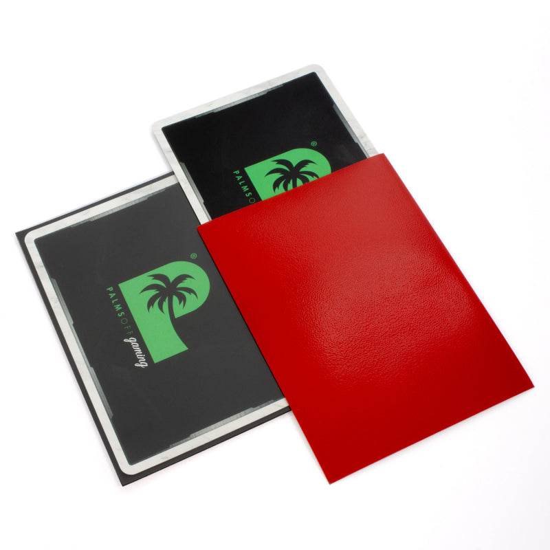 Blackout Deck Sleeves Standard (Red) | Palms Off