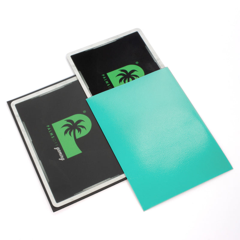 Blackout Deck Sleeves Standard (Turquoise) | Palms Off