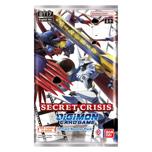 BT17 Secret Crisis Booster Pack | Digimon CCG