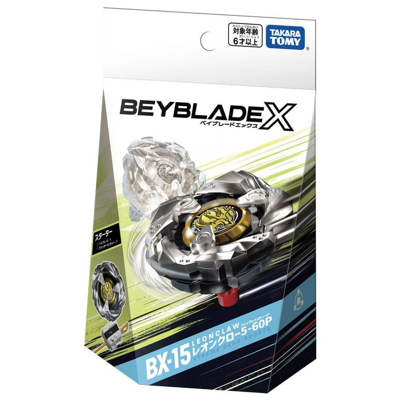 BX-15 Starter Leon Claw 5-60P | Beyblade X