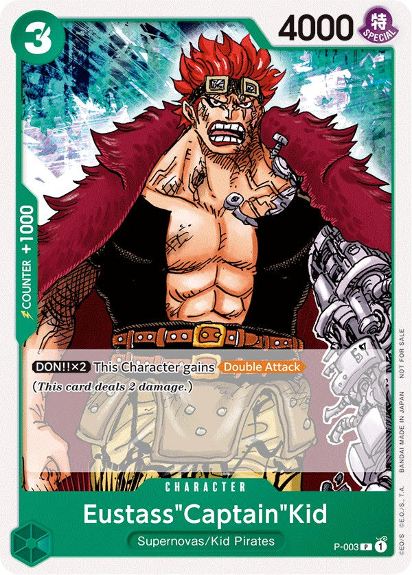 Eustass"Captain"Kid (Promotion Pack 2022) [One Piece Promotion Cards]