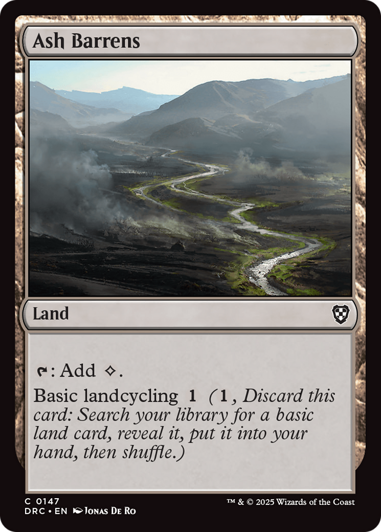 Ash Barrens [Aetherdrift Commander]