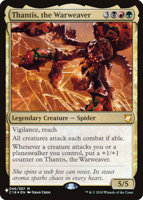 Thantis, the Warweaver [The List Reprints]