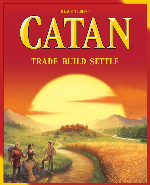 Catan: Trade Build Settle.