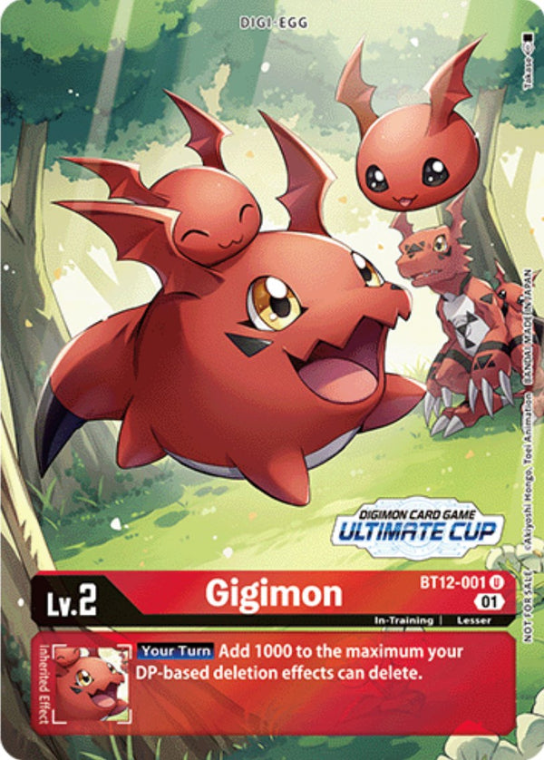 Gigimon [BT12-001] (Ultimate Cup) [Across Time Promos]